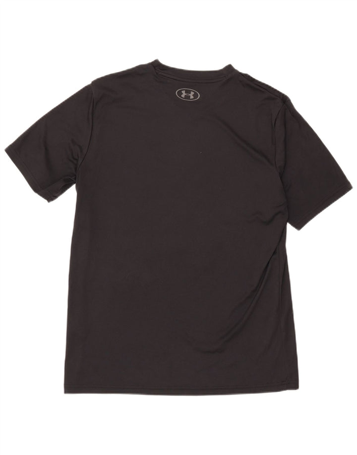 Camiseta masculina UNDER ARMOUR poliéster preto médio