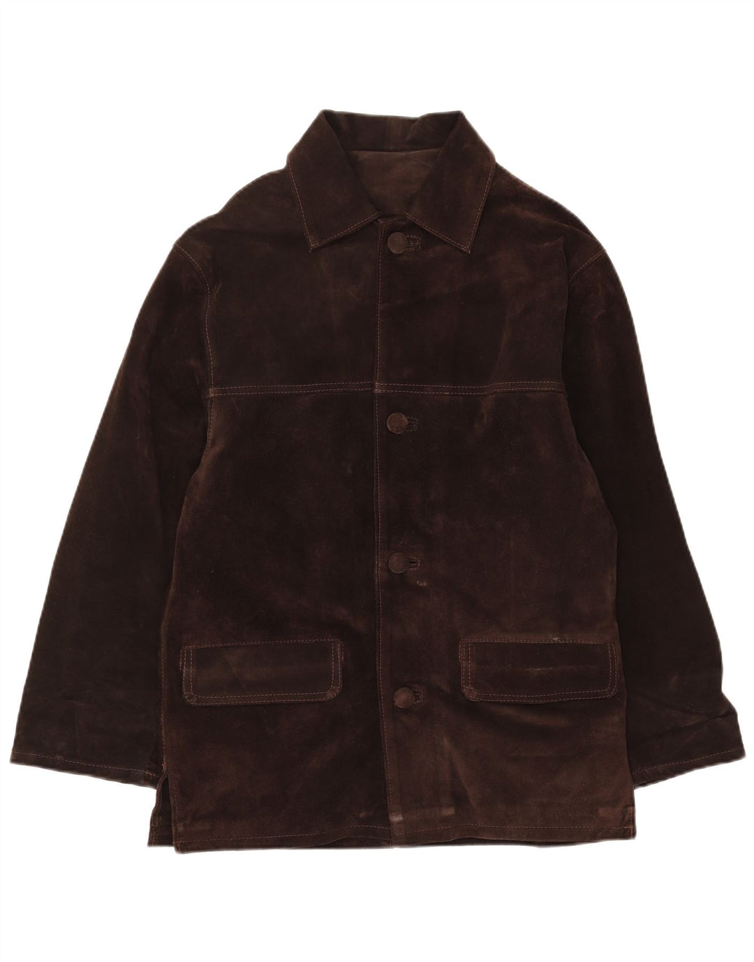Jaqueta masculina vintage de camurça IT 44 XS marrom