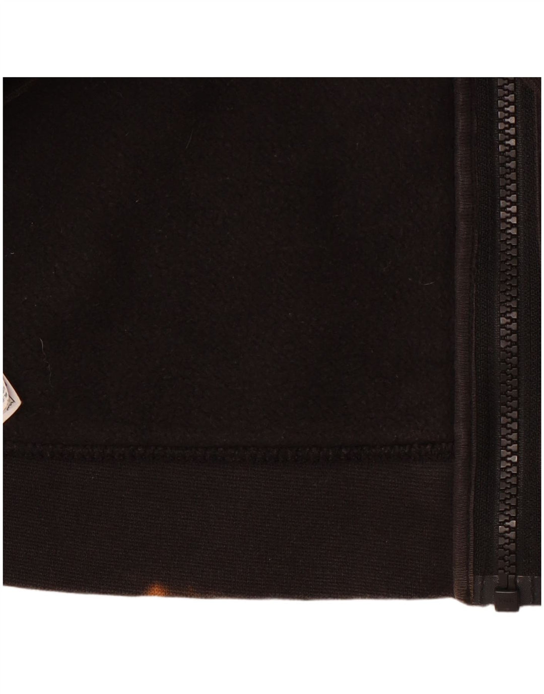 NIKE Mens Tracksuit Top Jacket Pequeno Algodão Preto