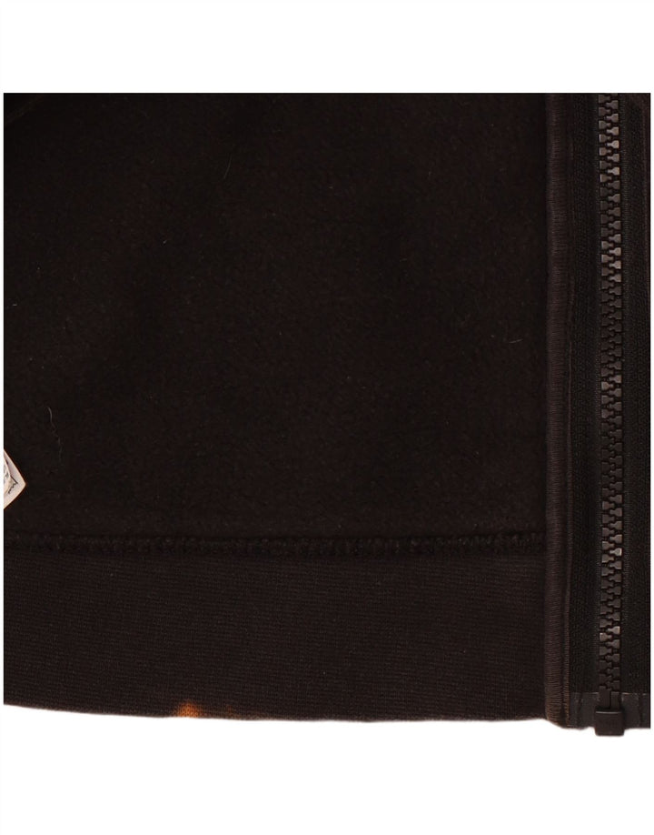 NIKE Mens Tracksuit Top Jacket Pequeno Algodão Preto