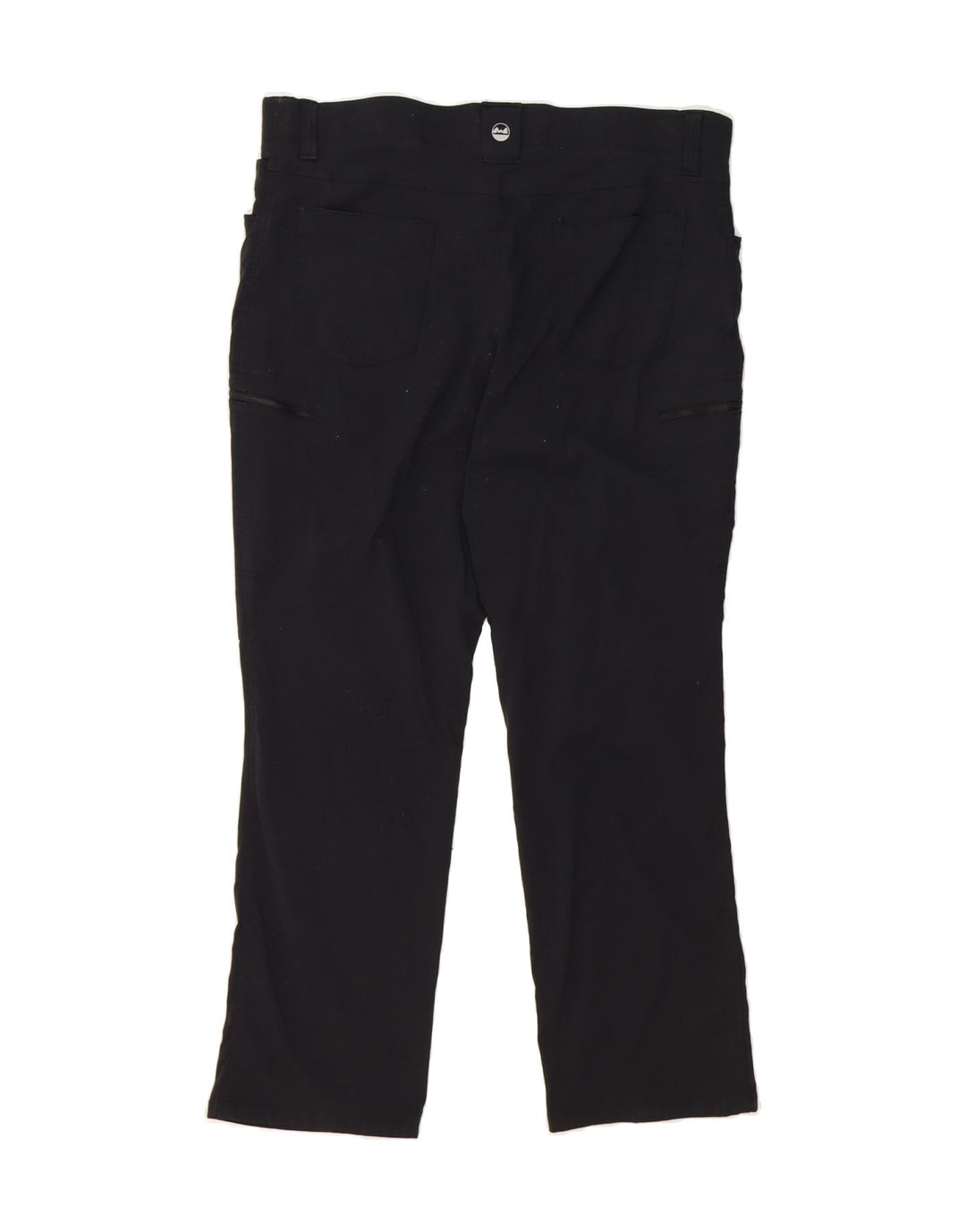 WRANGLER Mens Outdoor Straight Cargo Trousers W40 L30 Black Nylon Vintage Wrangler and Second-Hand Wrangler from Messina Hembry 