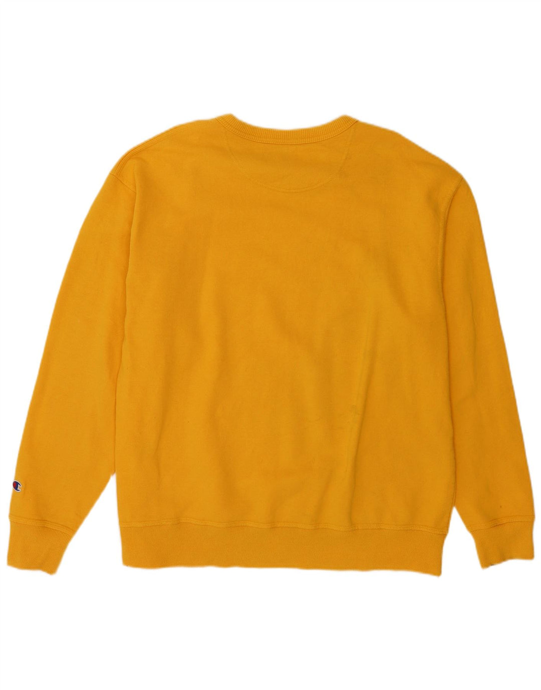 Campeão Mens Moletom Jumper XL Amarelo