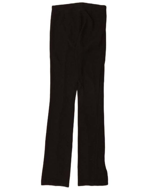 Zara Leggings Flare Mulher UK 6 XS Preto