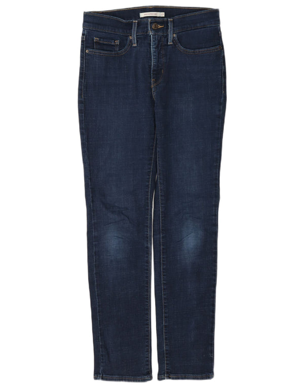 Calça jeans feminina Levi's 312 Shaping Slim W27 L30 azul marinho algodão