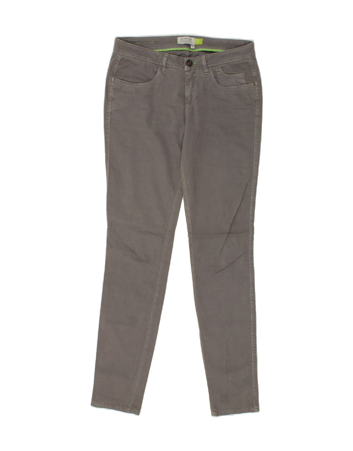 JECKERSON Womens Skinny Casual Trousers W29 L33 Grey Cotton Vintage Jeckerson and Second-Hand Jeckerson from Messina Hembry 