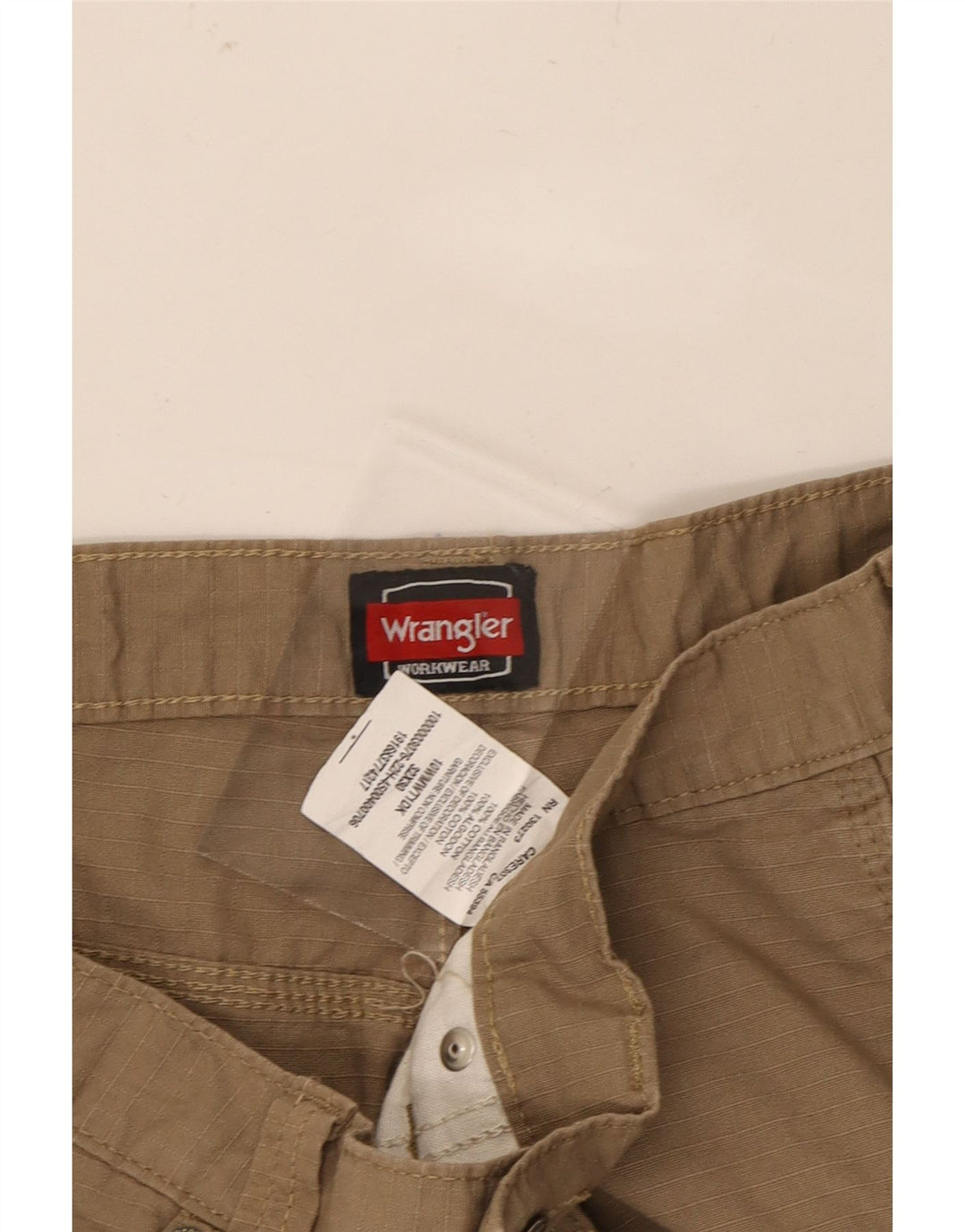 WRANGLER Mens Straight Casual Trousers W32 L30 Brown Cotton Vintage Wrangler and Second-Hand Wrangler from Messina Hembry 