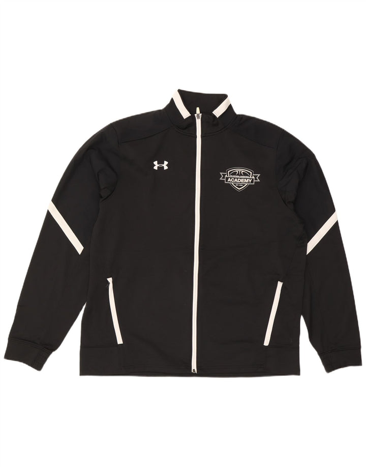 Under Armour Mens Treino Top Jacket XL Preto Colourblock Poliéster
