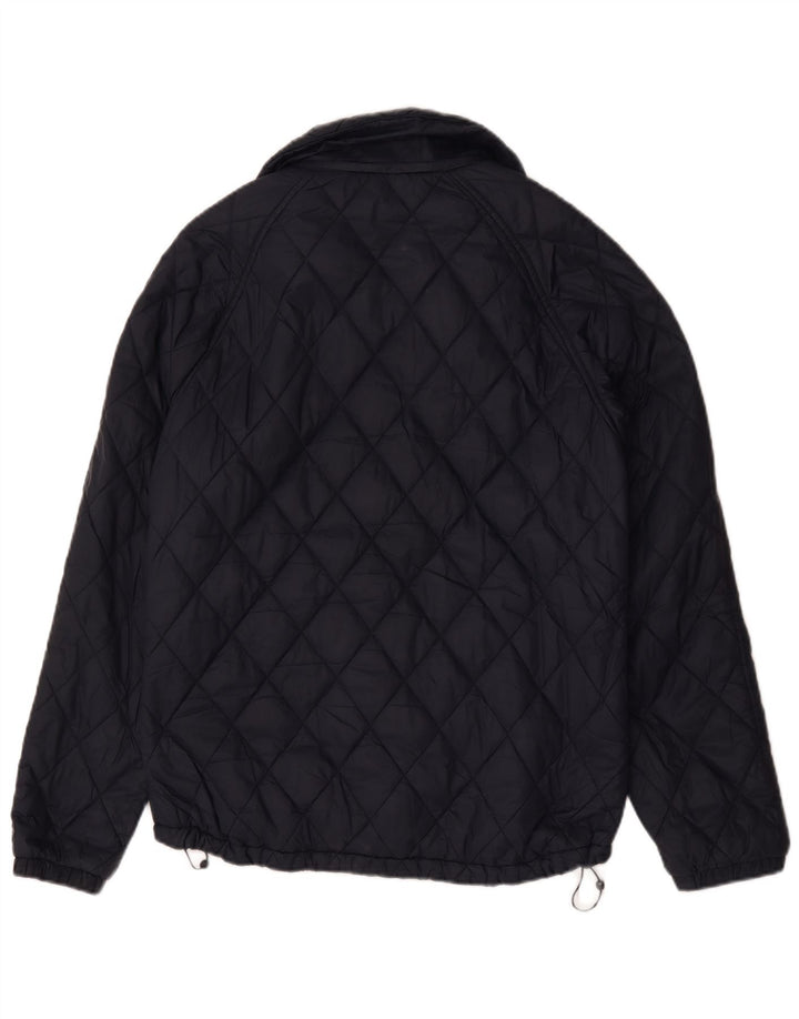 Jaqueta acolchoada masculina Jack Wills Reino Unido 38 nylon azul marinho médio