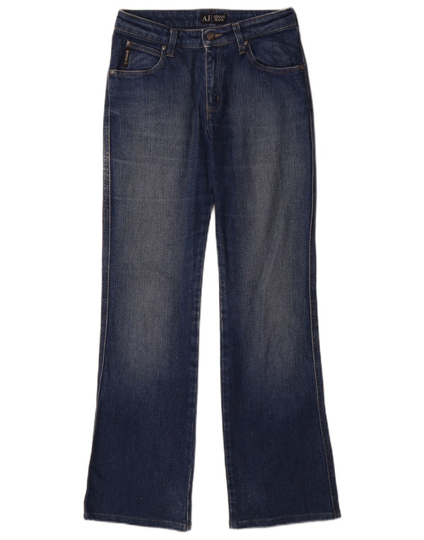 Armani feminino bootcut jeans W27 L29 algodão azul