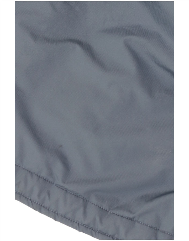 Jaqueta masculina Ellesse com capuz Anorak UK 38 poliéster cinza médio Colourblock