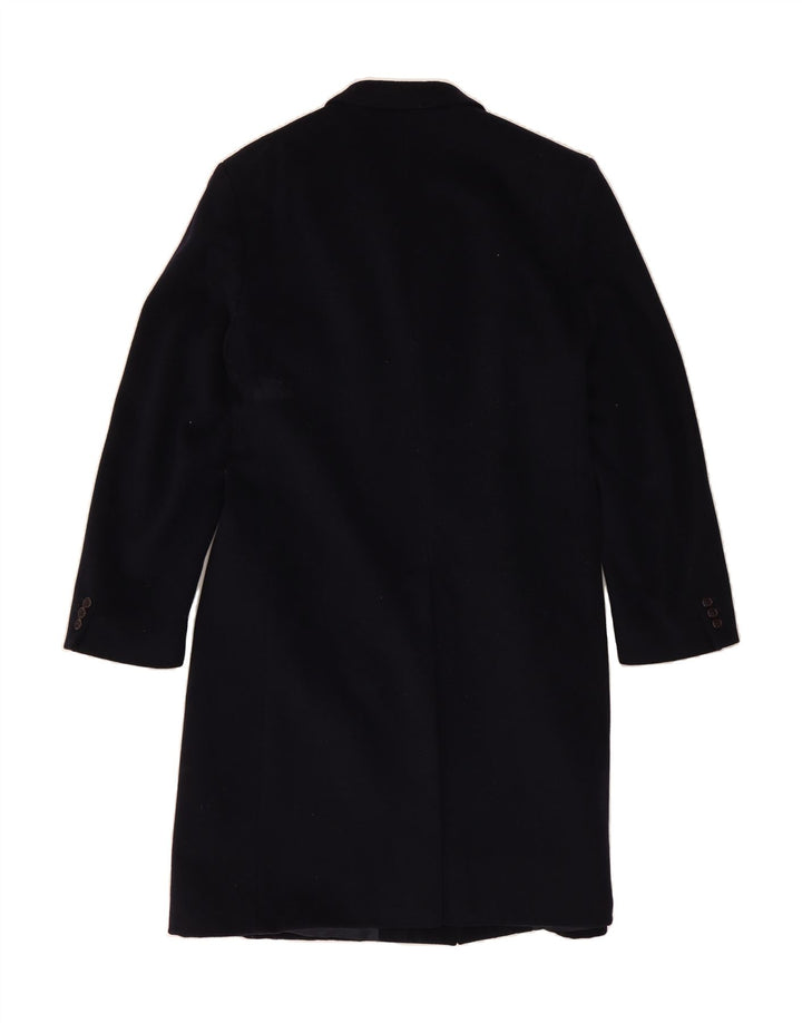 VINTAGE Mens Overcoat IT 44 XS Navy Blue Vintage Vintage and Second-Hand Vintage from Messina Hembry 