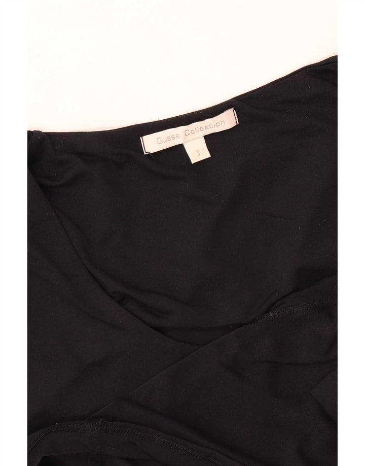 Guess Top feminino manga 3/4 tamanho 3 XS preto
