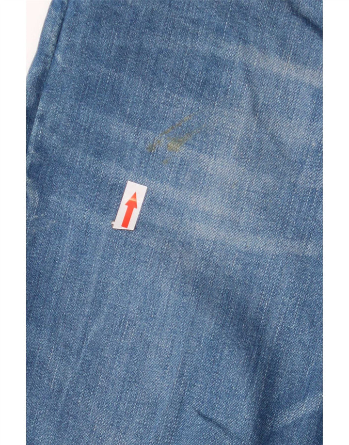 Fat Face Mens Jeans Slim W30 L31 Algodão Azul