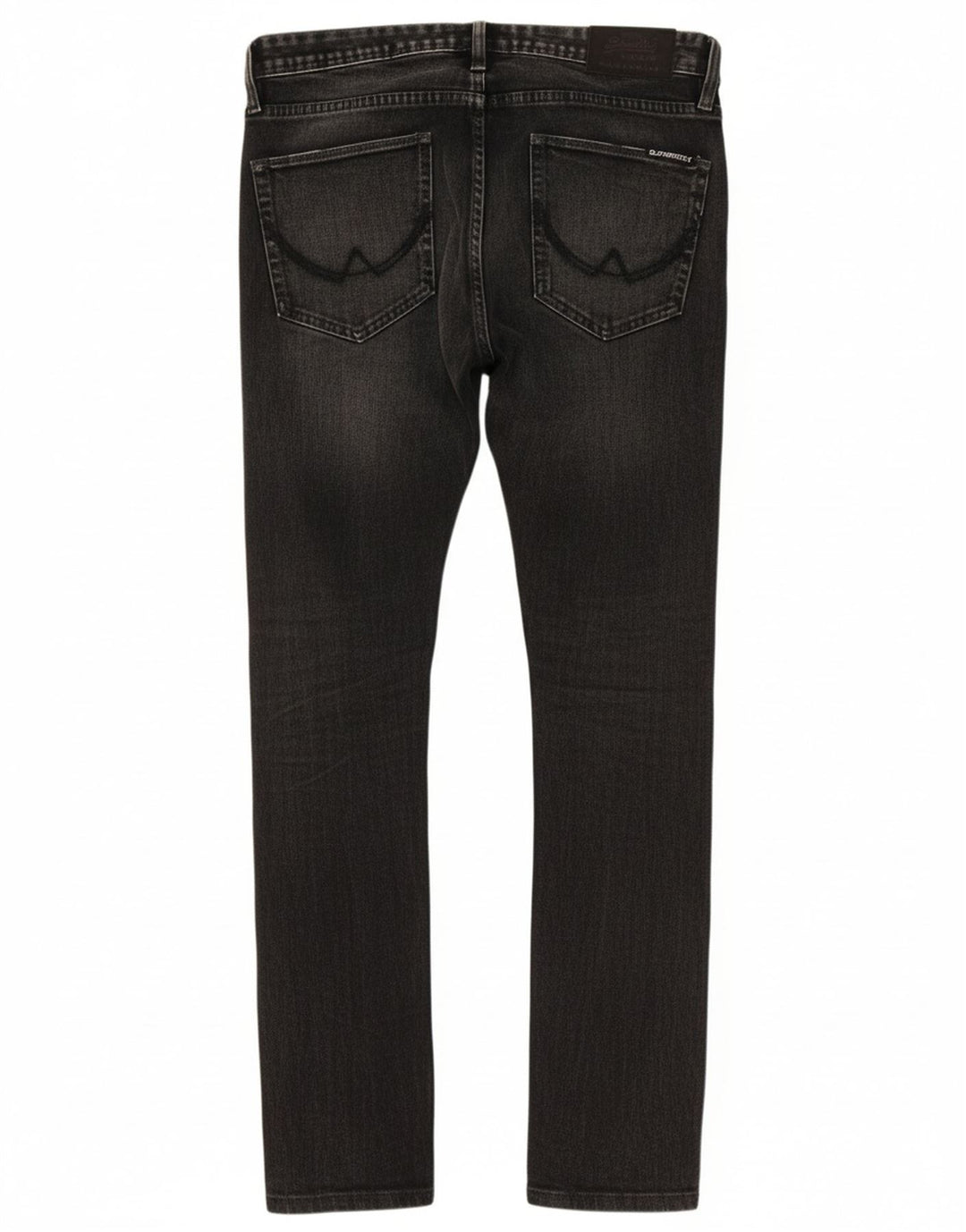 Calça jeans skinny masculina SUPERDRY W29 L32 algodão cinza