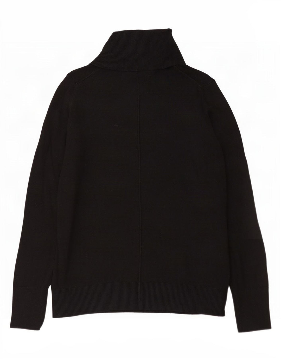 Suéter masculino Gap com gola redonda e algodão preto pequeno