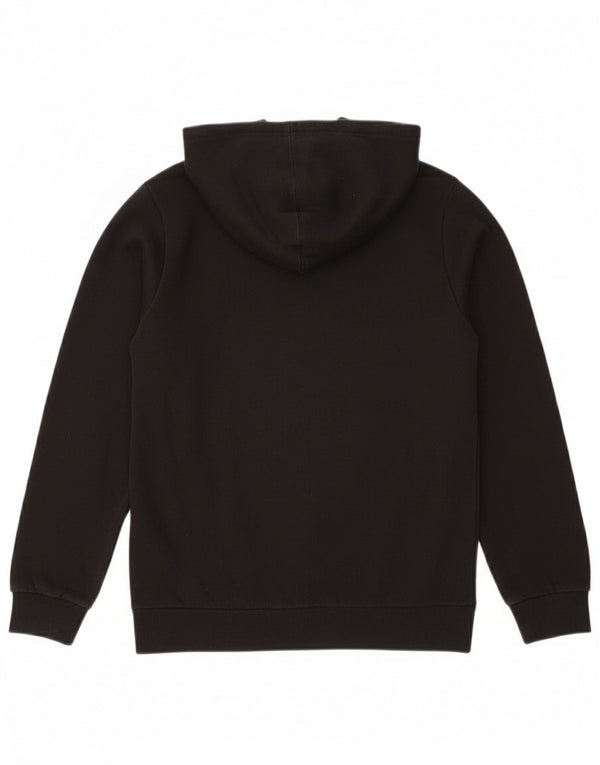 Jumper com capuz gráfico Champion Boys 13-14 anos XL preto algodão