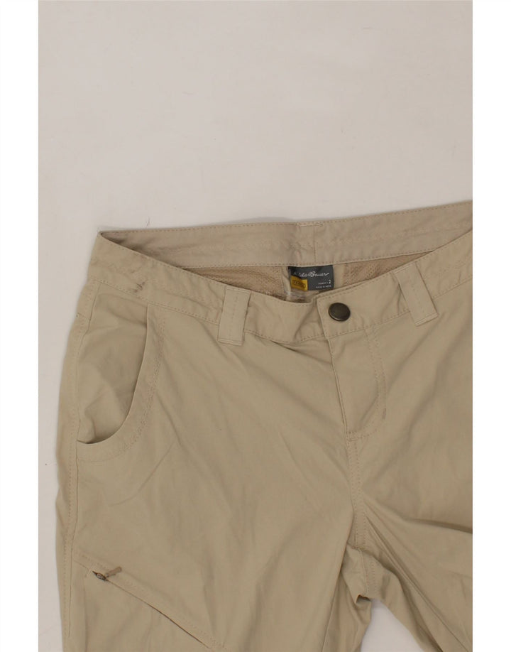 EDDIE BAUER Womens Straight Cargo Trousers US 2 XS W30 L32  Beige Vintage Eddie Bauer and Second-Hand Eddie Bauer from Messina Hembry 