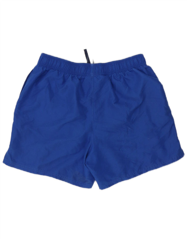 Shorts esportivos masculinos Nike médio azul poliéster