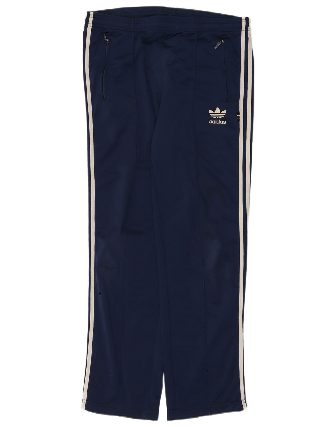 Calças de treino masculinas Adidas grandes azul marinho