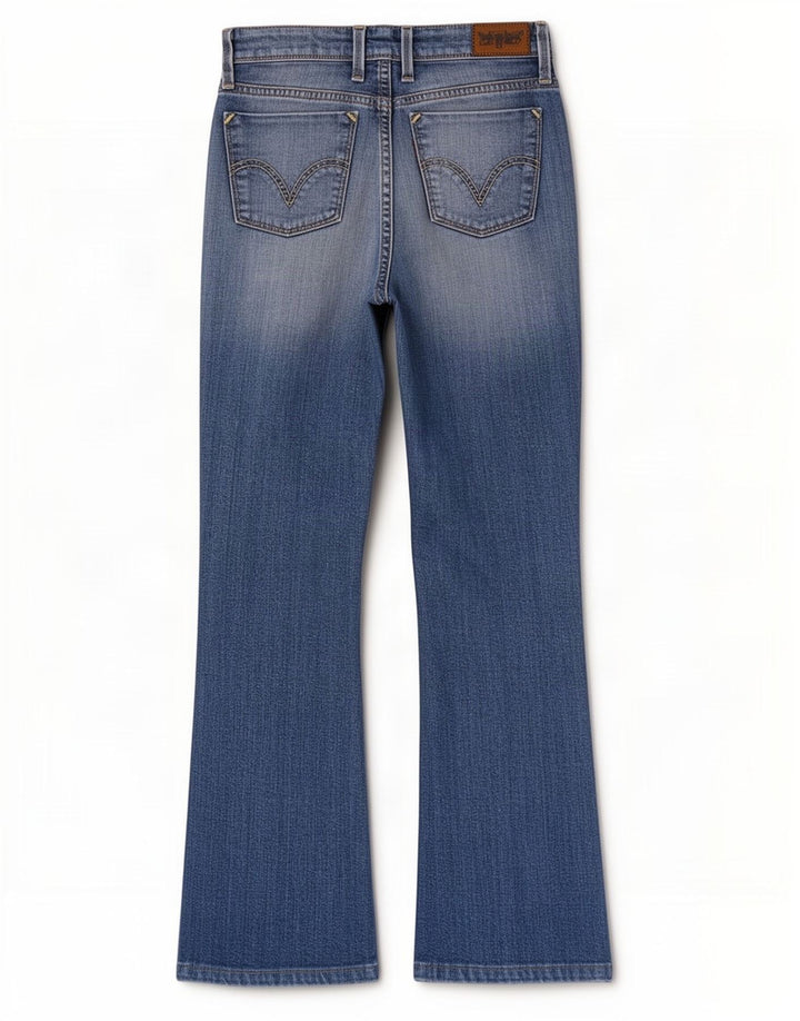 Calça jeans feminina Levi's 629 Bootcut W28 L30 azul