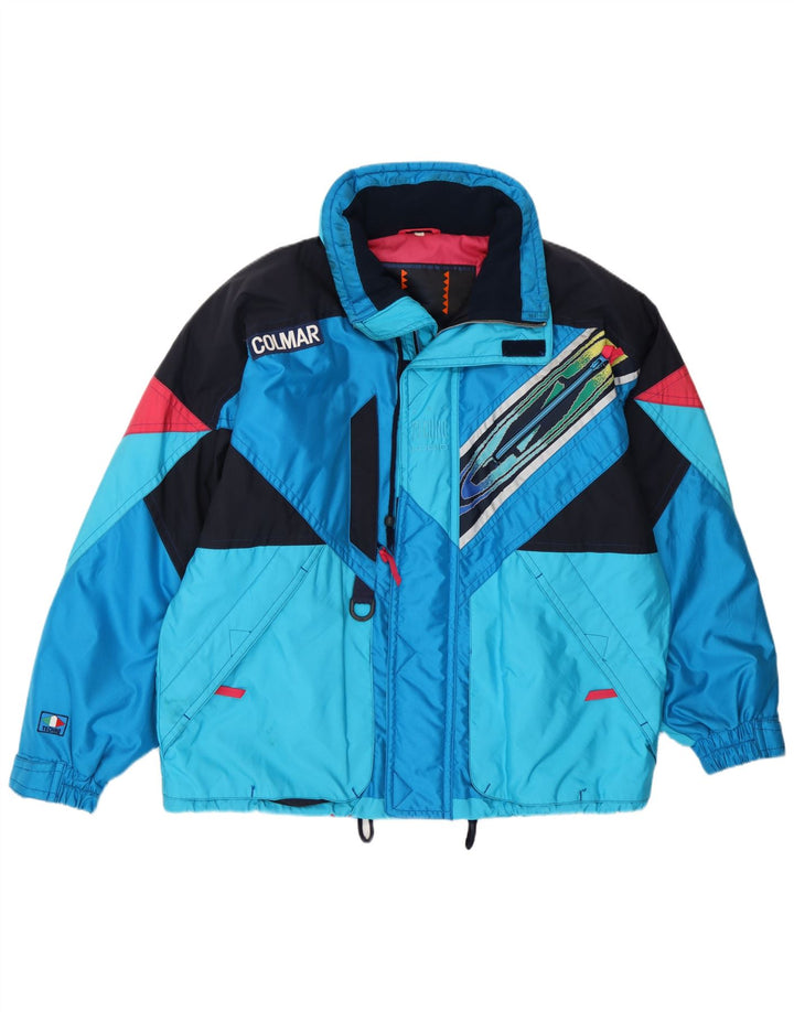 Jaqueta de esqui masculina Colmar IT 52 grande azul Colourblock poliamida