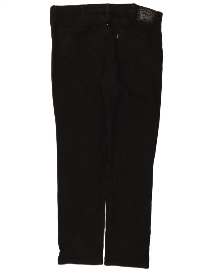 Jeans Levis 511 Slim Masculino W38 L32 Algodão Preto