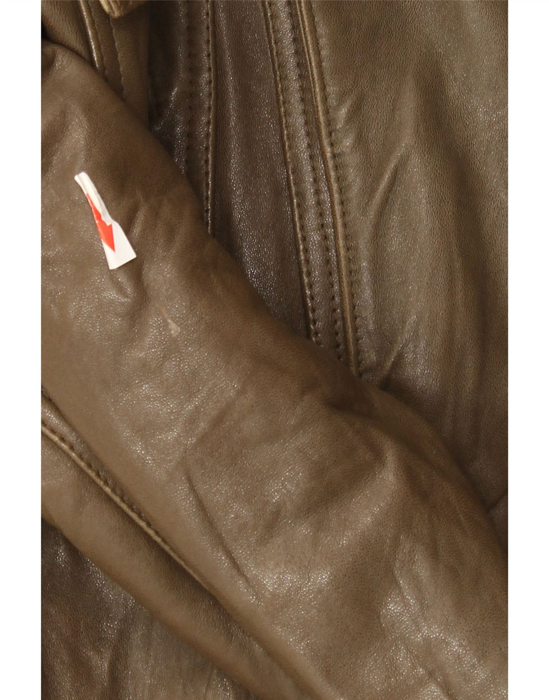 Jaqueta de couro masculina vintage IT 50 grande couro marrom