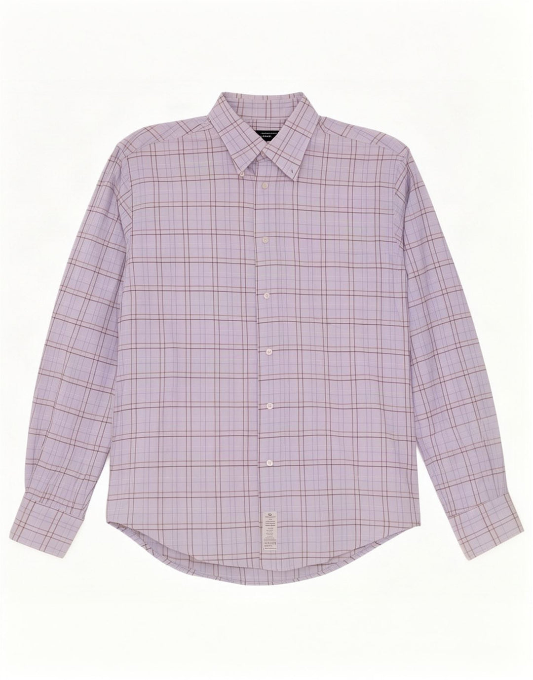 Camisa masculina Sergio Tacchini algodão xadrez azul médio