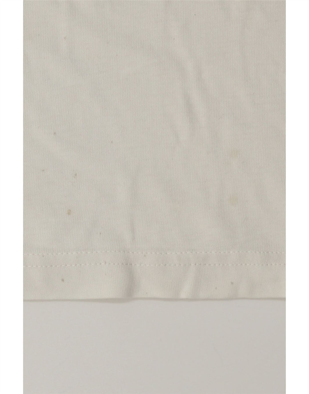 ADIDAS Mens Graphic T-Shirt Top Médio Algodão Branco