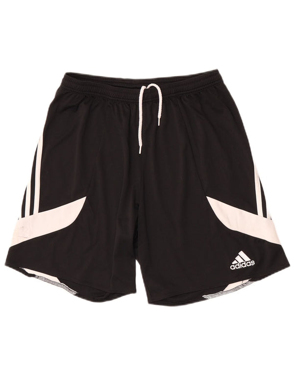 Adidas Masculino Climalite Sport Shorts Médio Preto Colorblock Poliéster