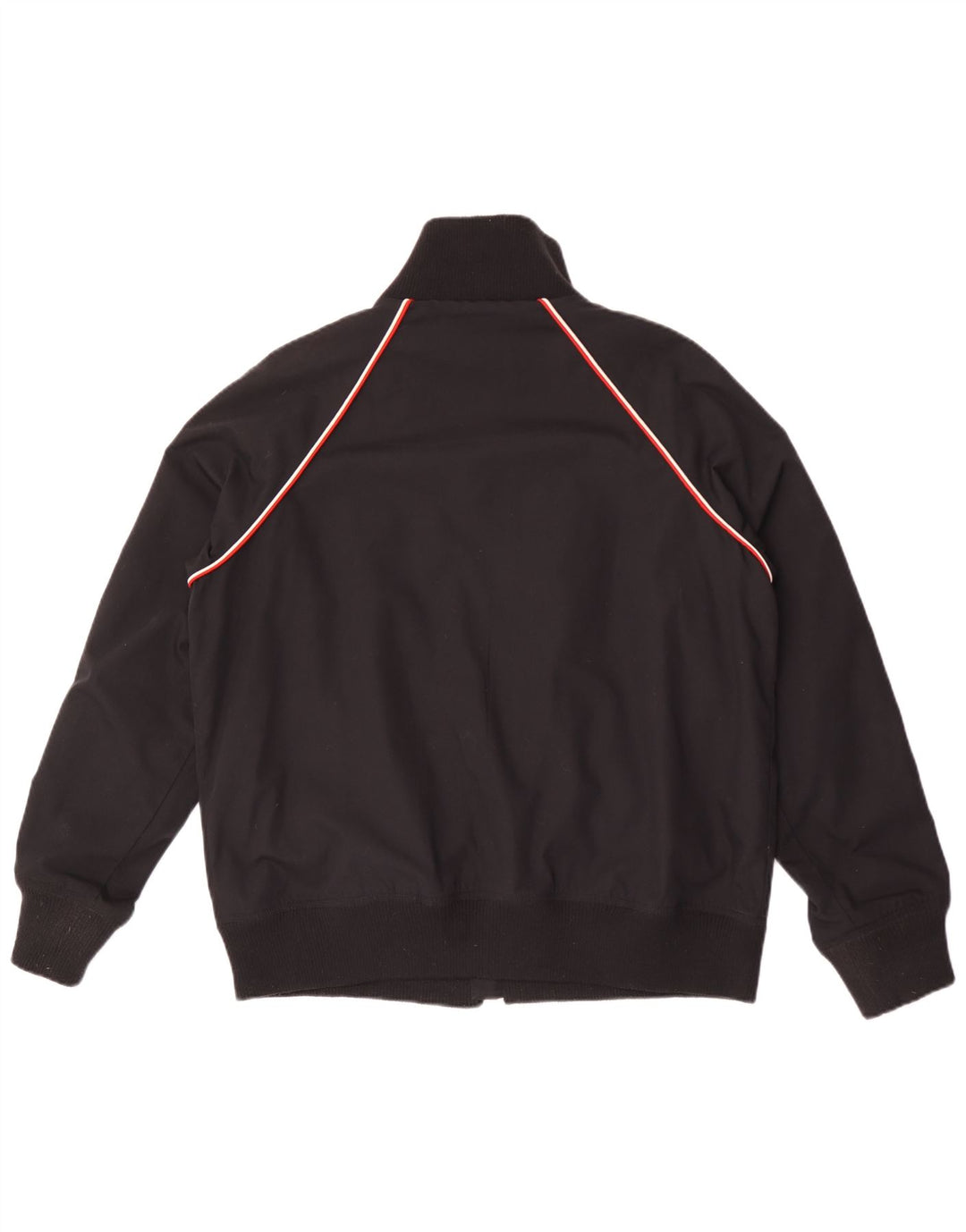 Jaqueta bomber masculina Jack & Jones Graphic UK 42 XL preto poliéster