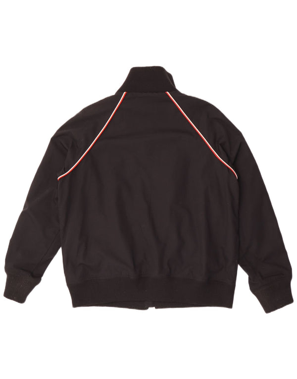 Jaqueta bomber masculina Jack & Jones Graphic UK 42 XL preto poliéster