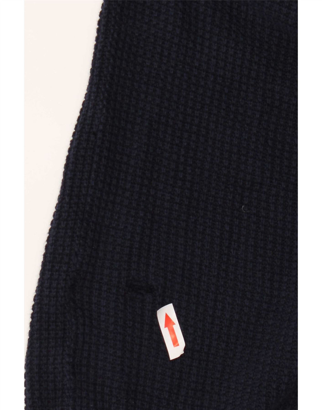 Zara Suéter masculino com gola redonda XL azul marinho
