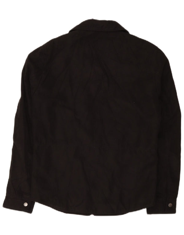 Jaqueta utilitária masculina Jack & Jones UK 36 pequena preta