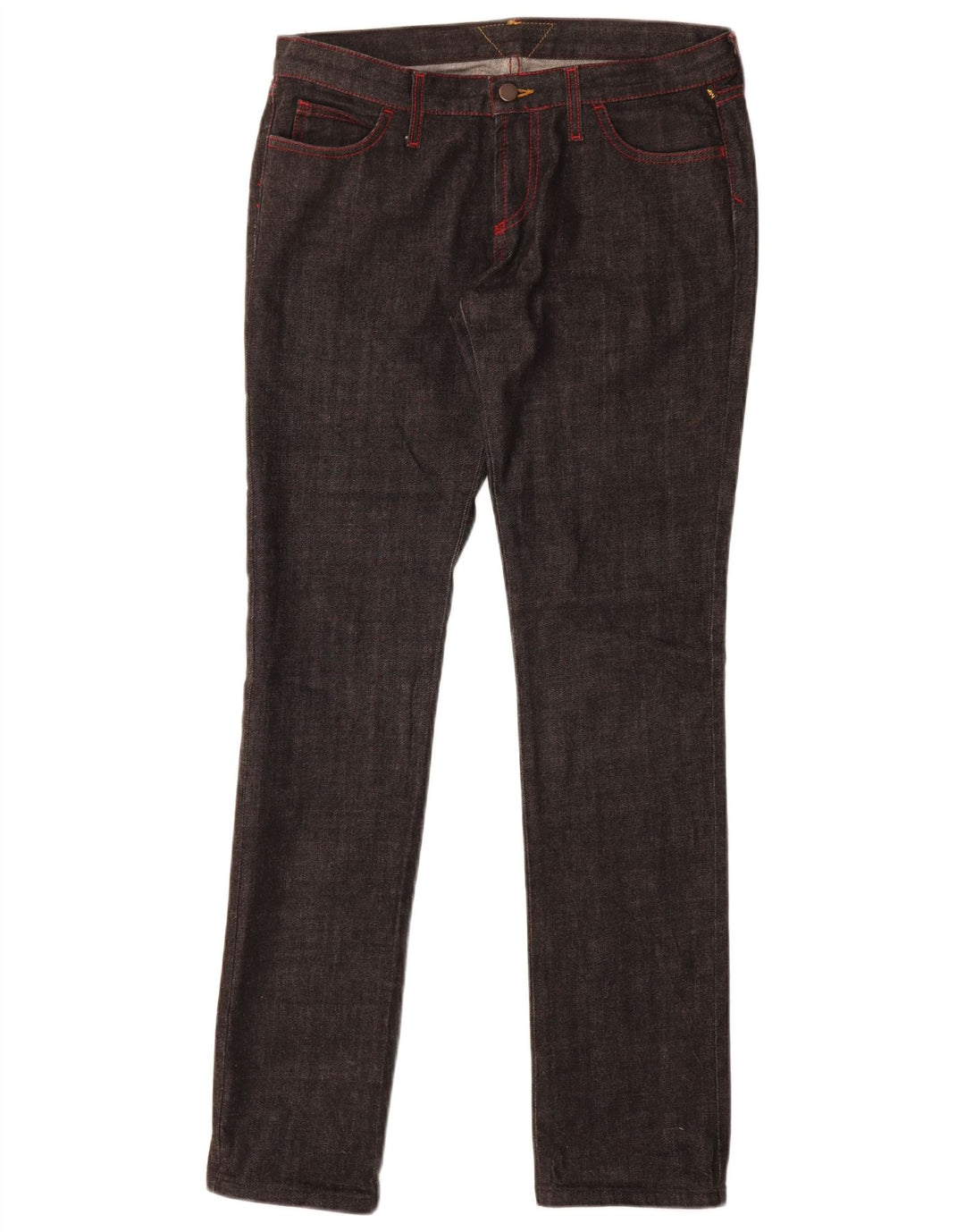 Meltin' Pot Calça Jeans Feminina Malha Slim W33 L33 Algodão Preto