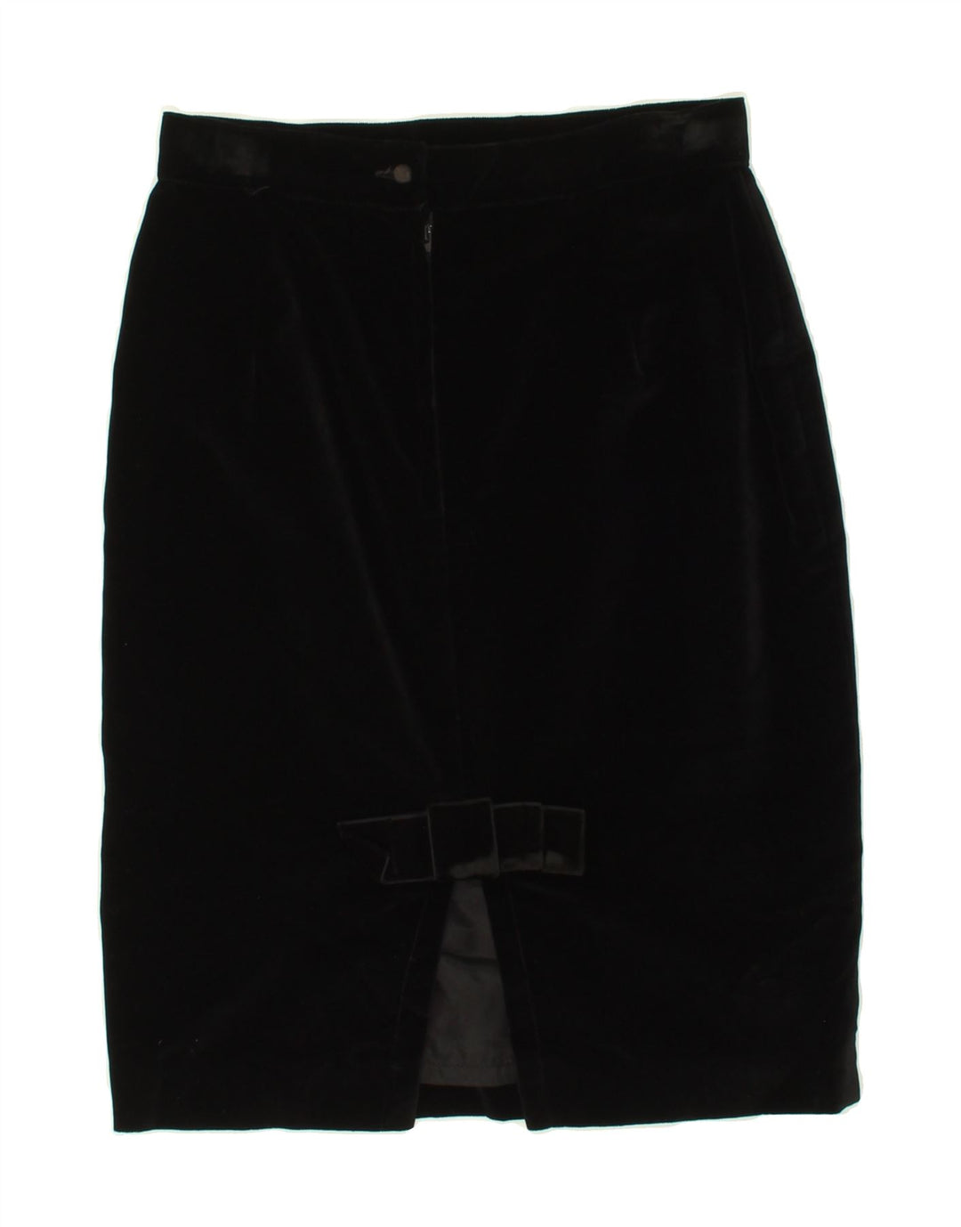 VINTAGE Womens Pencil Skirt W26 Small Black Vintage Vintage and Second-Hand Vintage from Messina Hembry 