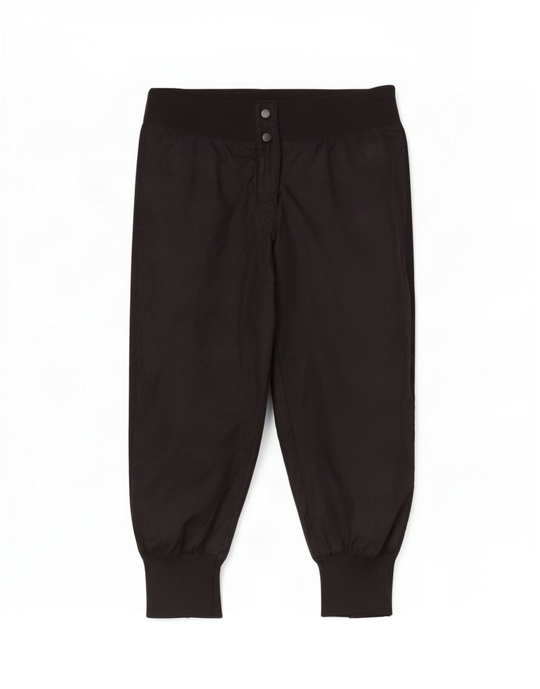 Calça Capri Feminina Nike UK 8 Pequena W30 L20 Preto Nylon