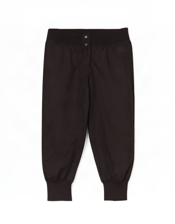 Calça Capri Feminina Nike UK 8 Pequena W30 L20 Preto Nylon