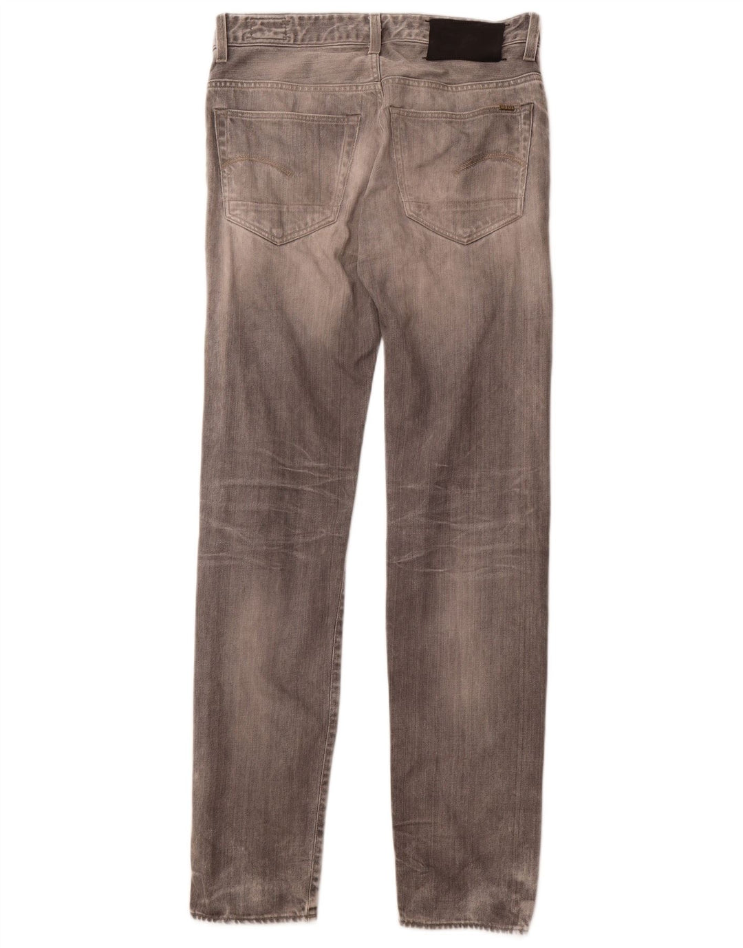 Jeans slim masculino G-STAR W31 L36 algodão cinza