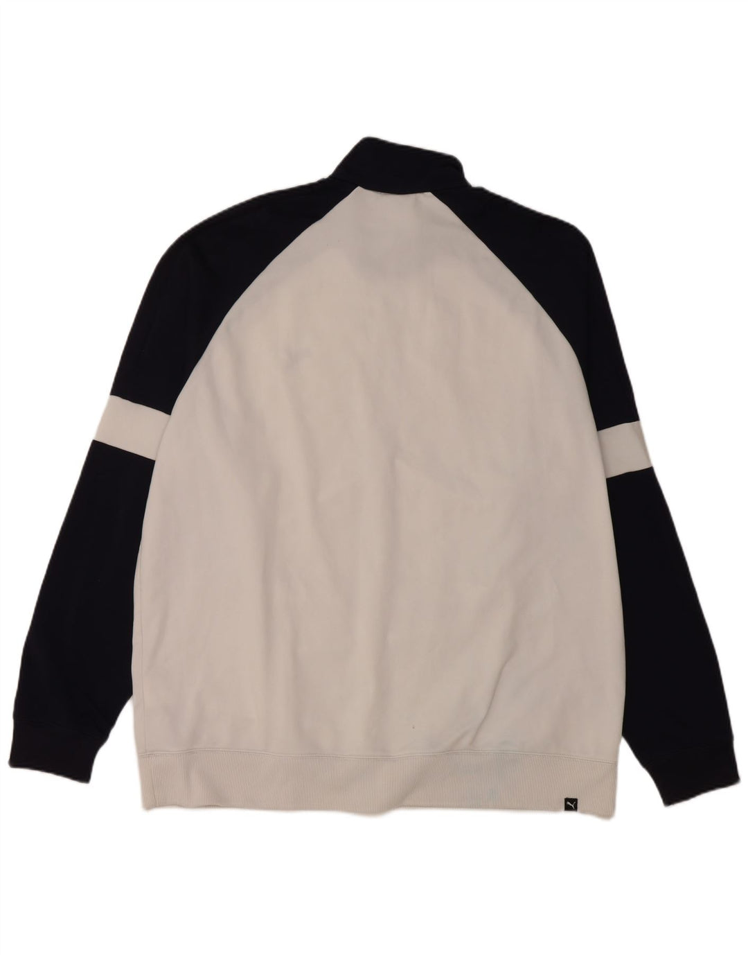 PUMA Mens Treino Top Jacket 2XL Azul Marinho Colourblock Poliéster