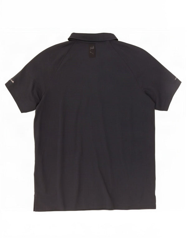 Camisa polo masculina Puma Porsche Design XL preta de algodão