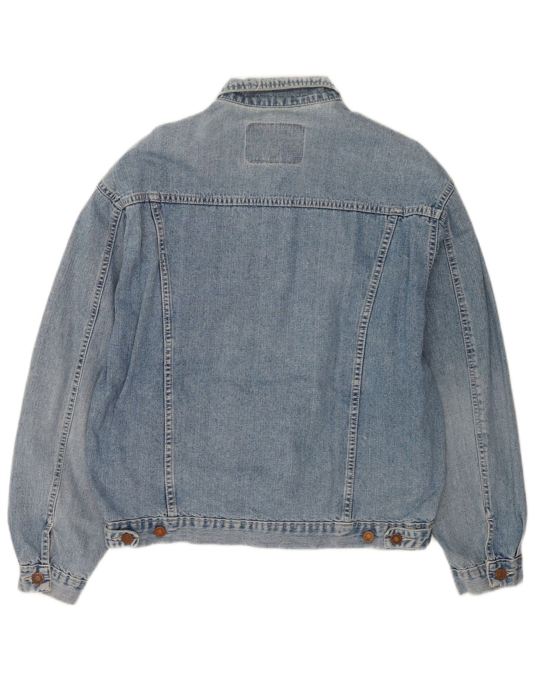 Capa Jaqueta Jeans Masculina UK 38 Azul Médio