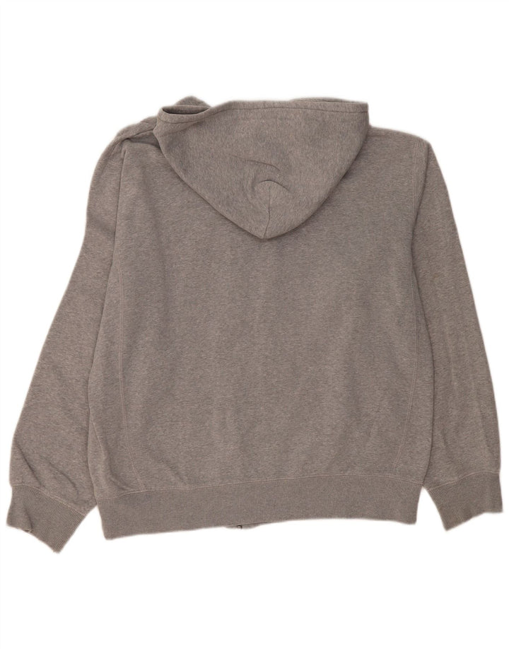 Suéter masculino NIKE com capuz e zíper XL cinza algodão