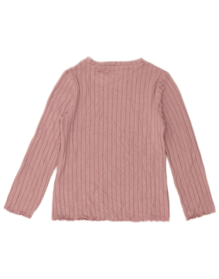 Conjunto de 2 peças Marks & Spencer Girls 5-6 anos viscose rosa