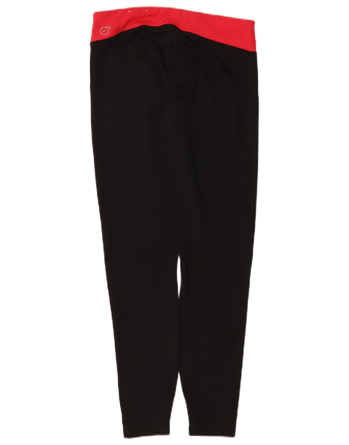 Leggings femininas Puma UK 14 grande preto colorblock poliéster