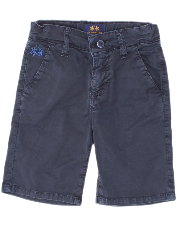 Shorts Chino Meninos La Martina 3-4 Anos W20 Algodão Azul Marinho