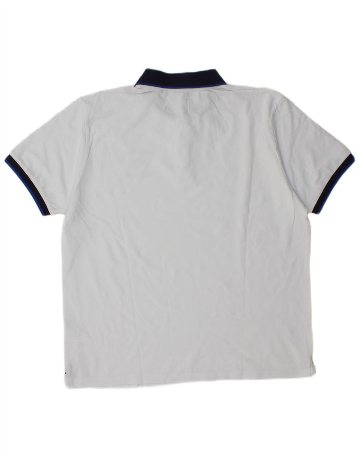 Camisa polo masculina de rugby North Sails XL algodão branco