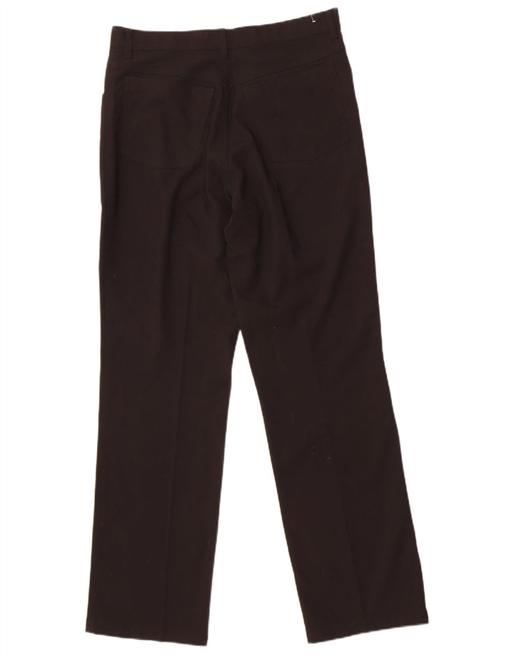 Calça masculina reta St. Bernard W32 L31 poliéster preto