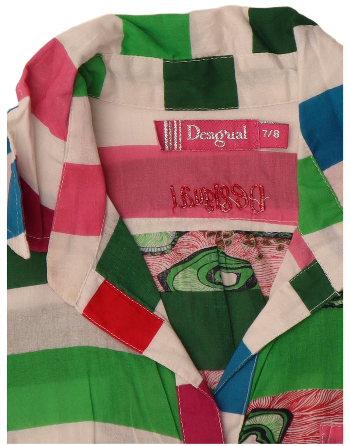 Desigual Pulôver Menina Longline Fit 7-8 Anos Multicolorido