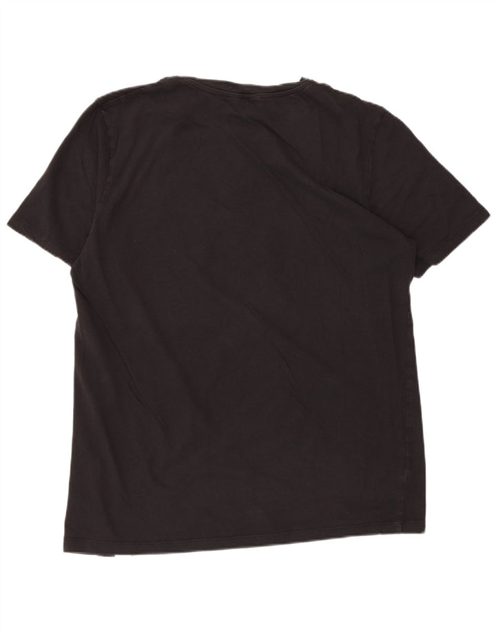 Camiseta gráfica masculina Jack & Jones Top XL preta